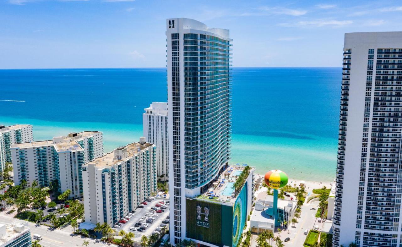 Private Ocean Condos At Hyde Beach Resort & Residences 好莱坞 外观 照片