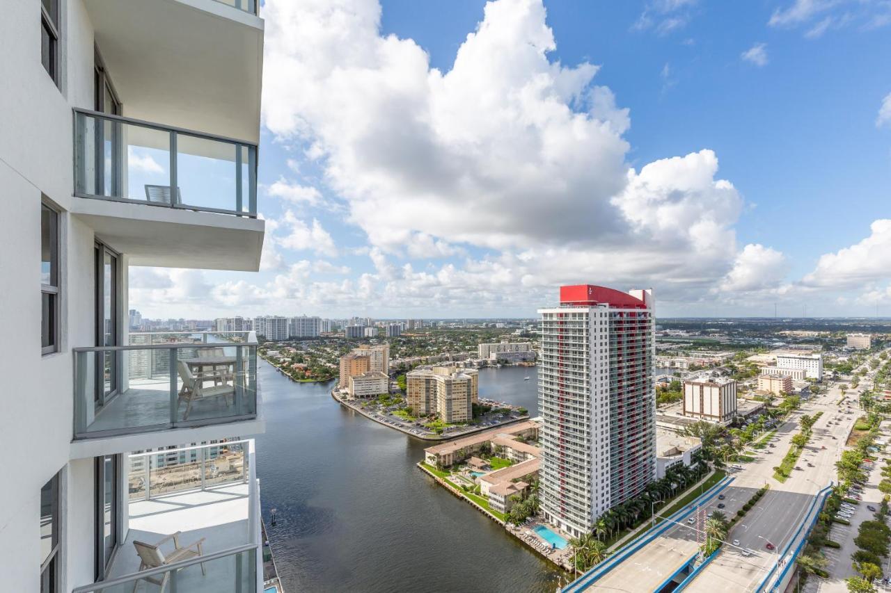 Private Ocean Condos At Hyde Beach Resort & Residences 好莱坞 外观 照片