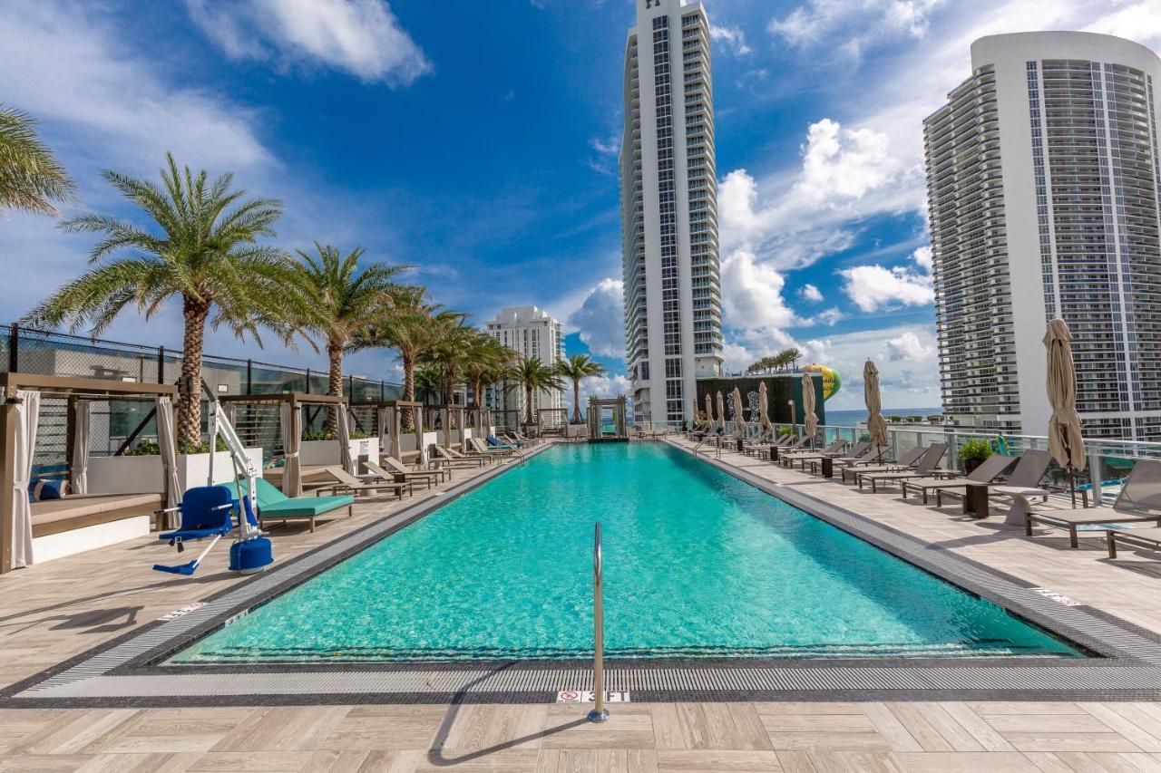 Private Ocean Condos At Hyde Beach Resort & Residences 好莱坞 外观 照片
