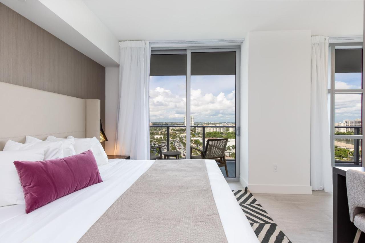 Private Ocean Condos At Hyde Beach Resort & Residences 好莱坞 外观 照片