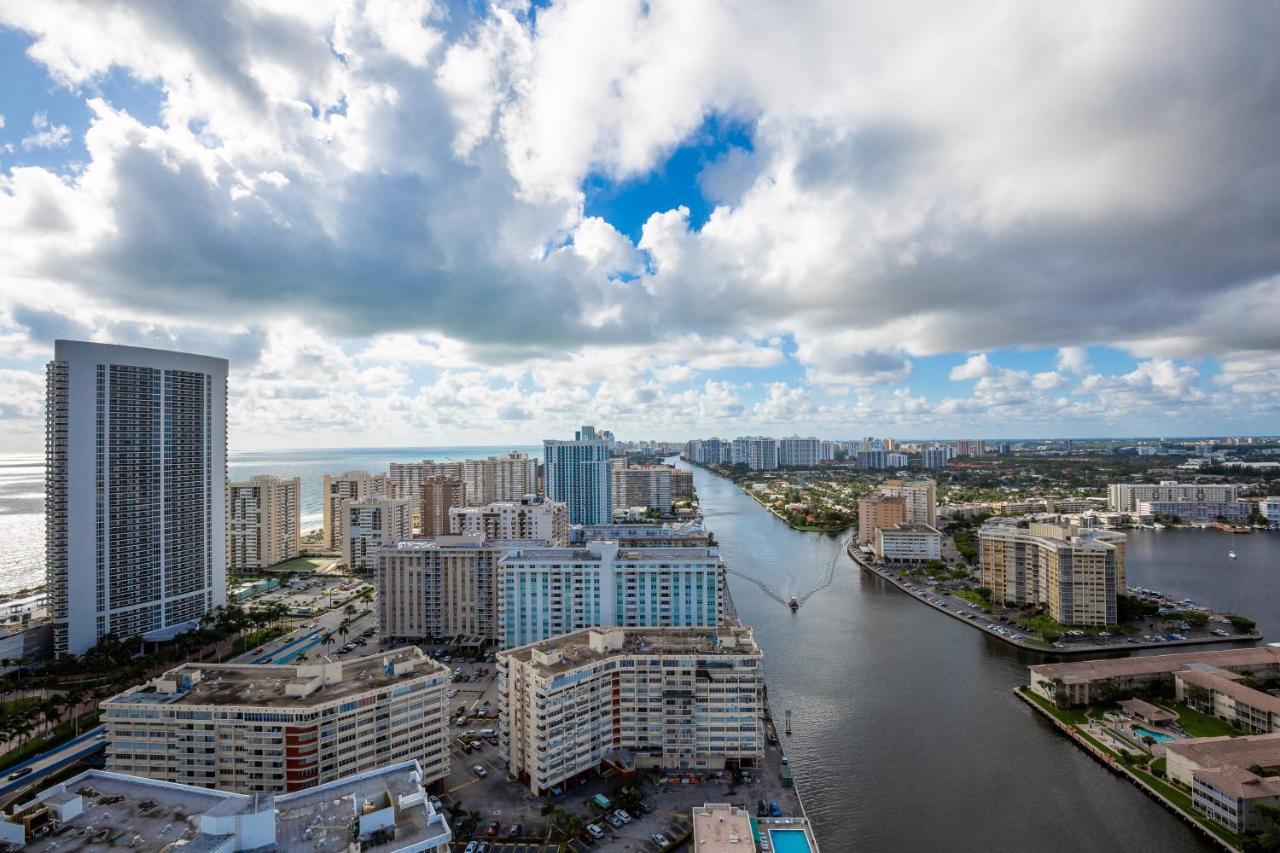 Private Ocean Condos At Hyde Beach Resort & Residences 好莱坞 外观 照片